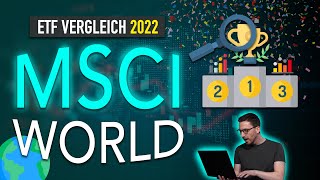 MSCI World ETF Vergleich 2022 📈🌍 Bester ETF MSCI World 2022 [upl. by Roque477]