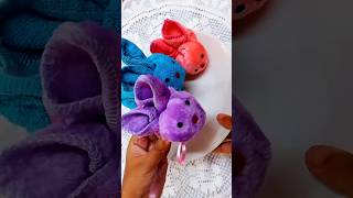 💜💜 Rabbit making with handkerchief🐇 Bunny with hanky Diy hanky rabbit shorts viralshorts yt [upl. by Anselmi]