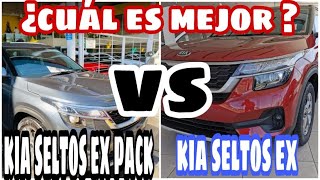 kia seltos 2021 ex vs kia seltos 2021 ex pack  ¿ cual kia seltos 2021 prefieres  kia seltos 2021 [upl. by Steinway92]