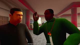 GTA San Andreas Fender Ketchup Includes pre mission phone call [upl. by Sitoeht]