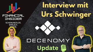 Decenomy Interview mit Urs Schwinger zum System hinter YieldNodes [upl. by Llenehc]