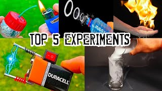 TOP 5 SCIENCE EXPERIMENTS BY 101 EXPERIMENT BOX  PART 2 [upl. by Charron]