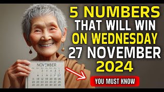 Lucky Numbers 5 NUMBERS TO WIN JACKPOT on Thursday 21st NOVEMBER 2024  Buddhist Philosophy [upl. by Stonwin292]