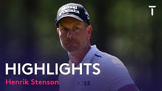 Henrik Stenson Highlights  Round 2  2022 Volvo Car Scandinavian Mixed [upl. by Onateag]