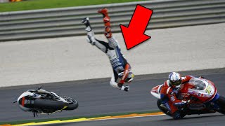 50 Motorcycle Racing Moments That Will Haunt You [upl. by Aeslek]