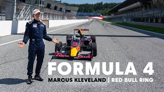 Marcus Kleveland testing Formula 4 on Red Bull Ring [upl. by Leia]