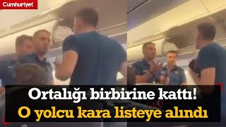 THY uçağında ortalığı birbirine kattı O yolcu kara listeye alındı [upl. by Trueblood]