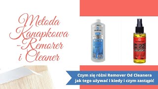 Zdejmowanie włosów Tape On ⭐️ CLEANER i REMOVER czym to się różni i kiedy i jak używać⭐️ kanapki [upl. by Tannenwald]