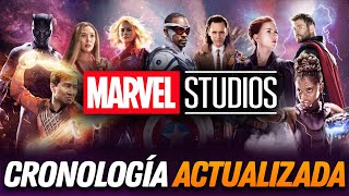 Cronología Marvel Studios 💥2022💥  Orden cronológico de las películas y series [upl. by Masera]