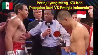 Petinju Indonesia Taklukkan Petinju Yang MengKO Kan Manny Pacquiao [upl. by Gunning]