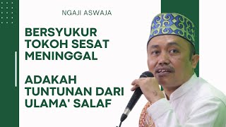 Banyak yang Bersyukur Tokoh Sesat Meninggal [upl. by Sabir]