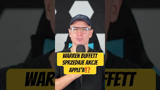 Warren Buffett sprzedaje akcje Apple’a⁉️informacje pieniądze biznes finanse gospodarka akcje [upl. by Alema]