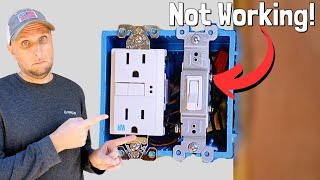 How The Pros Diagnose And Fix A Light Switch That Doesnt Work [upl. by Pattie645]