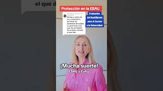 Usa protección en la EBAU EBAU EvAU selectividad PAU spanishteacher [upl. by Akanke576]