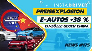 EUStrafzölle auf EAutos 38 ⚡️Neues von Porsche Hyundai Ford Cupra etc  EAutoNews 175 [upl. by Mizuki235]