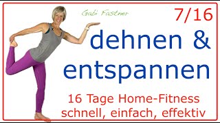 716 🔺 31 min dehnen amp entspannen  Stretching ohne Geräte [upl. by Lachish]