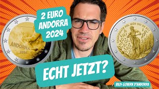 DoppelWumms aus Andorra Diese 2 Euro Münzen werden jeden Sammler überraschen [upl. by Nedloh]