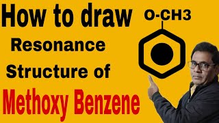 Resonance Structure of Methoxy Benzene 13। NEET IITJEE [upl. by Nettle]