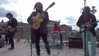 Them Beatles Back in the U S S R Come Together Revolution ROOFTOP SHOW [upl. by Nohsed408]