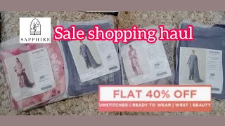 Shopping from sapphire 40 off sale sapphire saleshoppinghaul [upl. by Juditha]