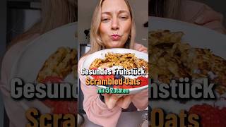 Scrambled Oats mit nur 3 Zutaten  Gesundes Frühstück [upl. by Eisak]