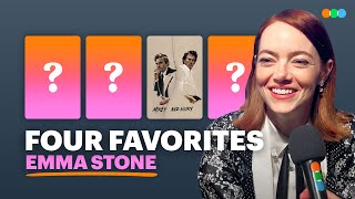 Four Favorites with Emma Stone [upl. by Azer]