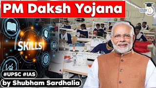 PMDAKSH Scheme  Skill development training programmes for Target Groups  Government Policies [upl. by Daffodil922]