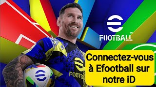 Comment se connecter à Efootball konami iD  Très facile  Changer VOTRE pays [upl. by Adnaloj53]