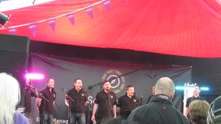 Fat Bottom Girls by The Oggy Men at Falmouth Folk and Cider Festival 2015 [upl. by Yerd]