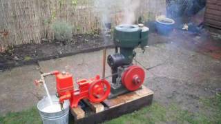 Villiers WX11 pump set  Vintage Stationary Engine [upl. by Demha]