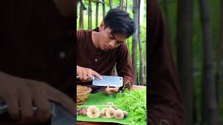 Find And Cook Mushrooms kabagis mushroom buhayprobinsya [upl. by Naenej122]