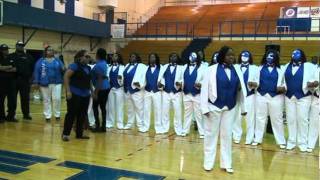 Zeta Phi Beta Sorority Inc Fall 11 Probate Alpha Gamma chapter  ECSU part 2 [upl. by Anayad]