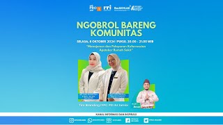 🔴LIVE NGOBROL BARENG KOMUNITAS I SELASA 08 OKTOBER 2024 [upl. by Paresh]