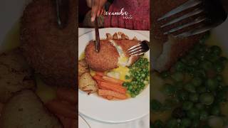 1st time tried Chicken alakiev at Mocambo  youtubeshorts restaurant chicken [upl. by Ellocin728]