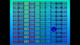 Counting Activity 601  700 Fast [upl. by Padriac565]