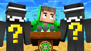 Which New Friend Will Become MAYOR In My Minecraft World Doodle Town [upl. by Zebaj]