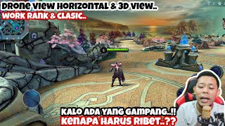 new update drone view horizontal mobile legends best moba injector 12 custom map keren patch Yve [upl. by Letnwahs192]