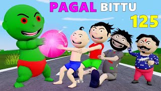 Pagal Bittu Sittu 125  Sittu Ko Mila Wishing Stone  Bittu Sittu Toons  Cartoon Comedy Video [upl. by Drusie960]