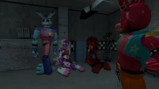 Gmod FNAF  the Glamrocks mangles grief [upl. by Hally]