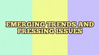 TRENDS AND ISSUES IN NURSING  NURSING SEMINAR [upl. by Ainirtac306]