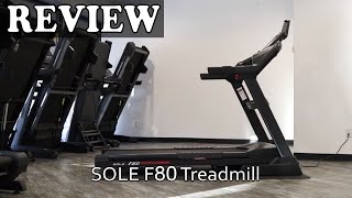 SOLE F80 Treadmill Review  Best Treadmill On Amazon [upl. by Soph]