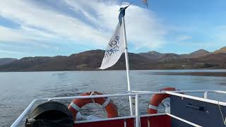 Loch Katrine Boat Trip Scotland Nov 2024 [upl. by Ydal]