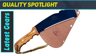 Woodmans Pal  Best MultiUse Survival Machete with Sheath [upl. by Stent]