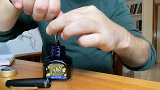 How to fill a cartridgeconverter A beginners guide to fountain pens [upl. by Jolenta]