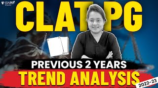 CLAT PG Previous Year Question Paper Analysis 202223  CLAT LLM 2024 Preparation [upl. by Merwin]