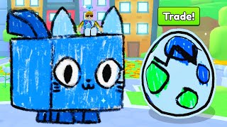 Insane Trade For TITANIC SKETCH CAT in Pet Simulator 99 [upl. by Esmaria]