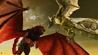 Ark ASA Poison Wyvern Solo Alpha Manticore Official Difficulty [upl. by Lowenstern]