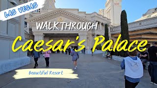 Caesars Palace in Las Vegas  Walkthrough [upl. by Alikahs]