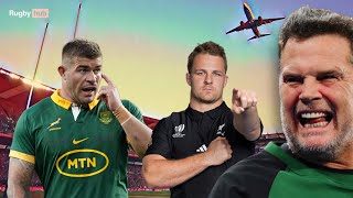 SPRINGBOK CRISIS  Rugby Championship rd3  South Africa v New Zealand Australia v Argentina [upl. by Alfons]