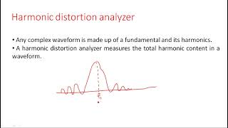 Wave analyzer  Harmonic distortion analyzer  Electrical Instruments  EIM   Lec  21 [upl. by Medlin]